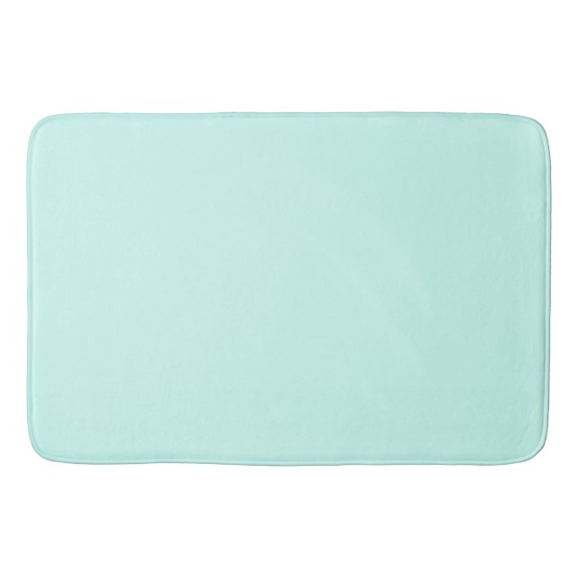 Alfombrilla De Baño Solid cameo green mint soft turquoise (Anverso)