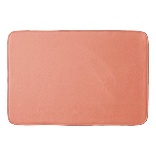 Alfombrilla De Baño Solid peach (Anverso)