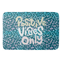 Sólo las vibraciones positivas geométricas verdes