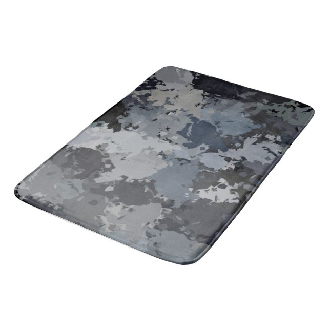 Alfombrilla De Baño Sombras de manto gris (Angular)