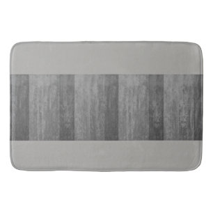 Alfombrilla De Baño Sombras de Ombre gris rayadas