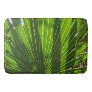 Alfombrilla De Baño Sombras de Palmetto en la Mata de Baño de Palmetto