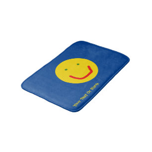 Alfombrilla De Baño Sonriente Sol feliz cara