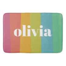 Sorbet Color arcoiris Nombre personalizado Verano