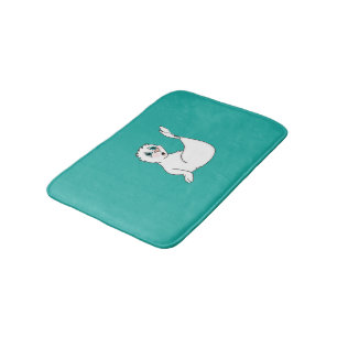 Alfombrilla De Baño Sorprendida Estera de Baño de Sello