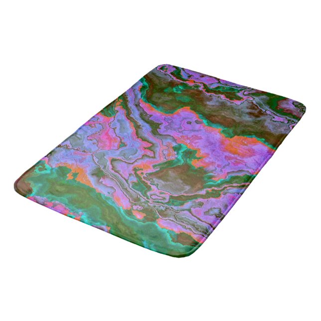 Alfombrilla De Baño Sour Marble Bath Mat (Angular)