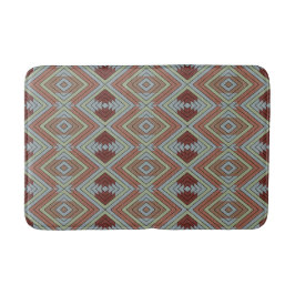 Alfombrilla De Baño South West American Indian Style Patterned Art