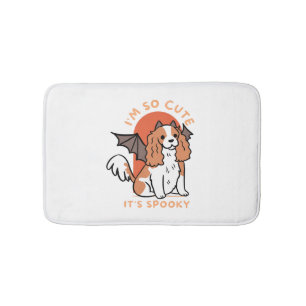 Alfombrilla De Baño Soy Tan Agradable Que Es Un Perro De Halloween Esp