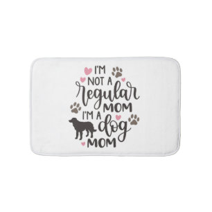 Alfombrilla De Baño Soy una madre de perro