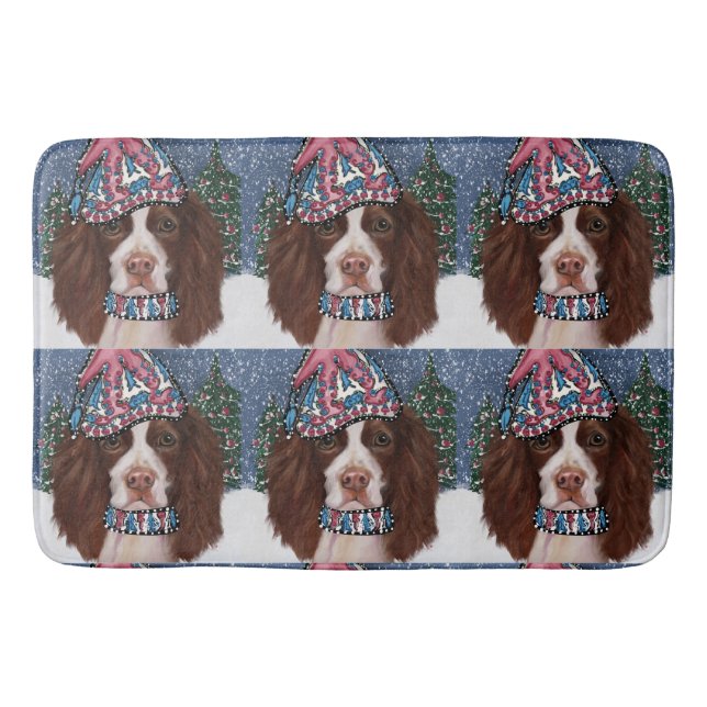 ALFOMBRILLA DE BAÑO SPANIEL DE PRIMAVERA INGLESA (Anverso)