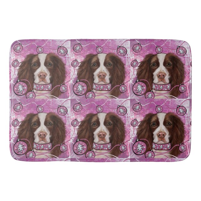 ALFOMBRILLA DE BAÑO SPANIEL DE PRIMAVERA INGLESA (Anverso)