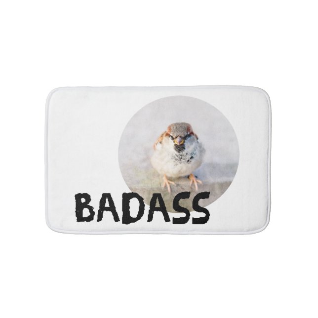 Alfombrilla De Baño Sparrow - Badass (Anverso)