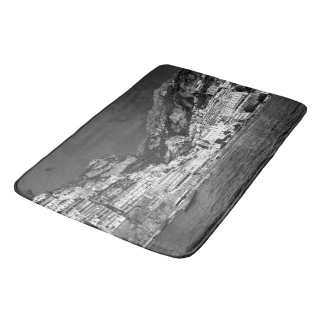 Alfombrilla De Baño Spiaggia di Positano Marina Grande 2 - BW (Angular)