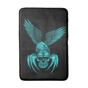 Alfombrilla De Baño Spiderskull con águila