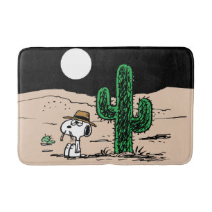 Alfombrilla De Baño Spike en el desierto de Moonlit