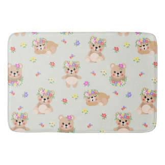 Alfombrilla De Baño Spring teddy bear