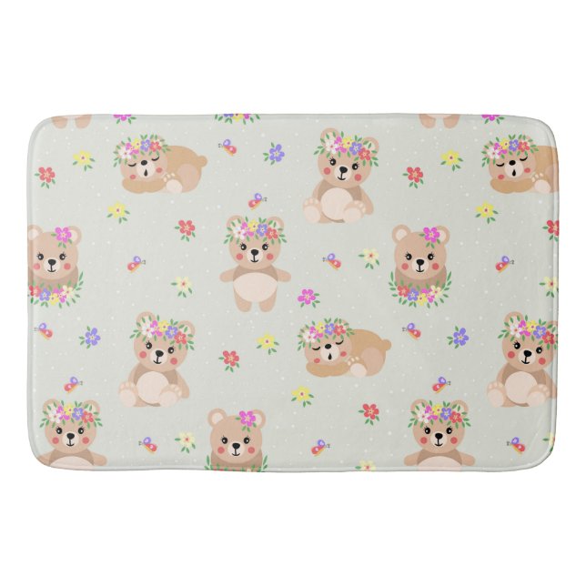 Alfombrilla De Baño Spring teddy bear (Anverso)