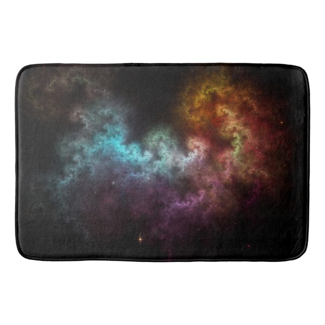 Alfombrilla De Baño Squiggley Nebula Star Dust Cloud CRQENH (Anverso)