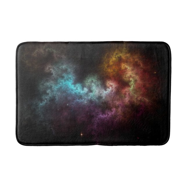 Alfombrilla De Baño Squiggley Nebula Star Dust Cloud CRQENH (Anverso)
