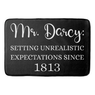 Alfombrilla De Baño Sr. Darcy: Expectativas Poco Realistas Desde 1813
