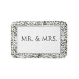 Alfombrilla De Baño Sr. y Sra.