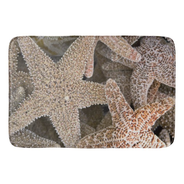 Alfombrilla De Baño Starfish por todas partes (Anverso)