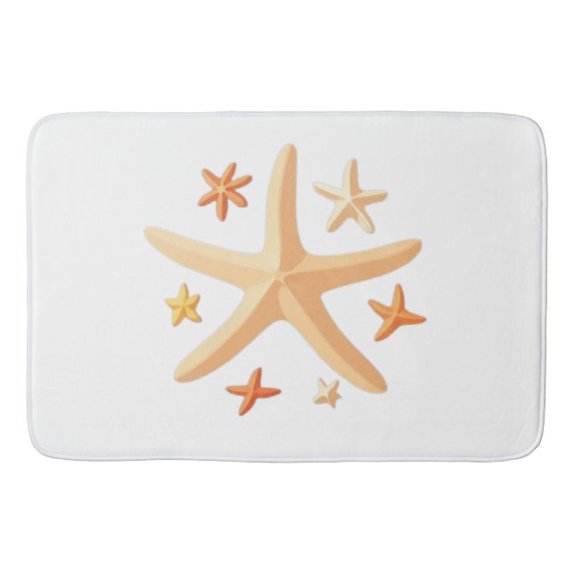 Alfombrilla De Baño Starfish y los pequeños (Anverso)
