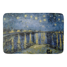 Alfombrilla De Baño Starry Night Vincent van Gogh