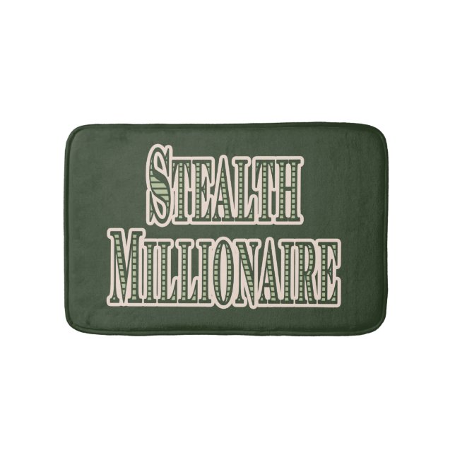 Alfombrilla De Baño Stealth Millionaire (Anverso)