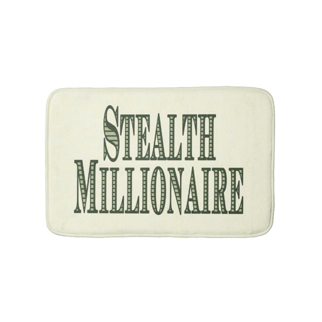 Alfombrilla De Baño Stealth Millionaire (Anverso)