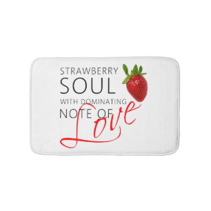 Alfombrilla De Baño Strawberry Soul