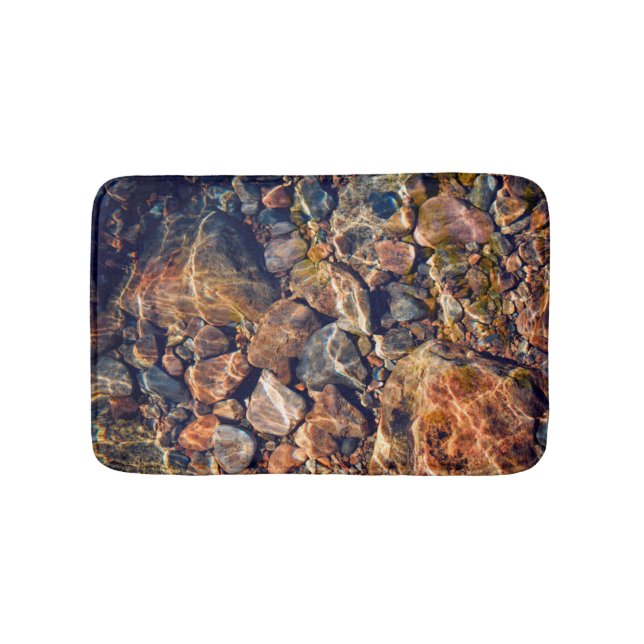 Alfombrilla De Baño Stream Stones (Anverso)