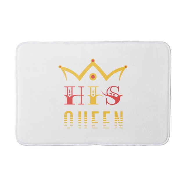 Alfombrilla De Baño Su Reina (Anverso)