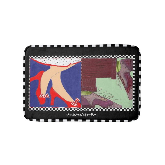 Alfombrilla De Baño Su y su matamoscas (Anverso)