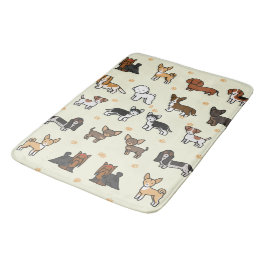 Alfombrilla De Baño Suave espuma de memoria lujosa, perros