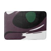 Submersión: Resumen negro, blanco, morado y verde