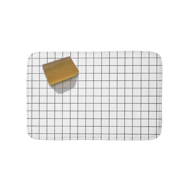 Alfombrilla De Baño Suelo de mosaico transparente (Anverso)