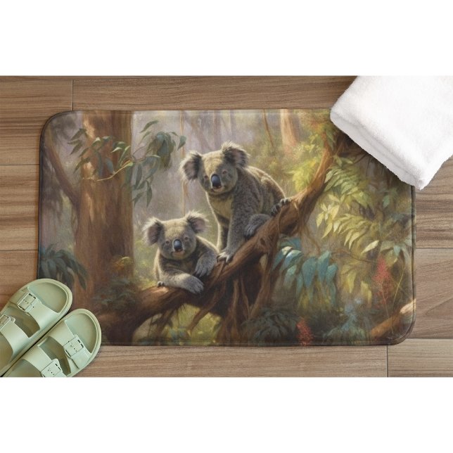 Alfombrilla De Baño Sueños de bosques de Koala (Subido por el creador)
