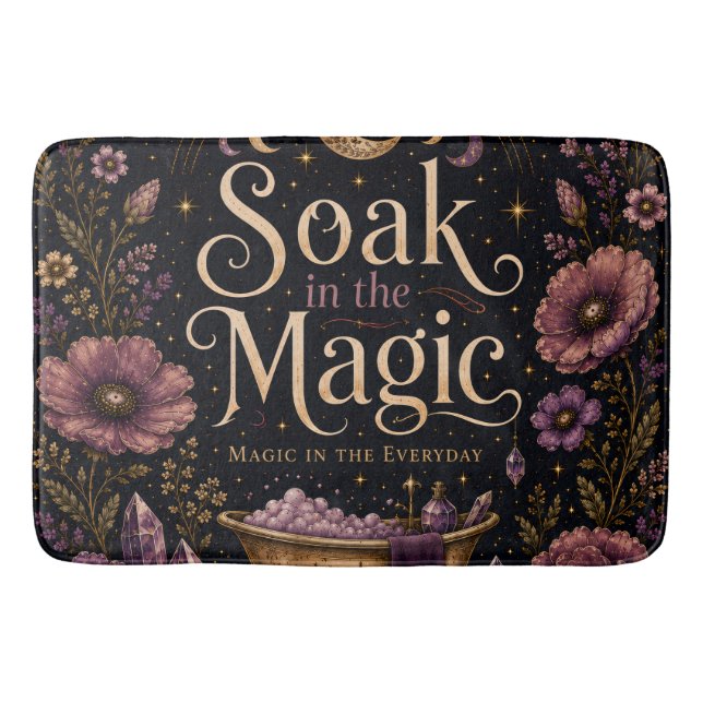 Alfombrilla De Baño Sumérgete en la Magia (Anverso)