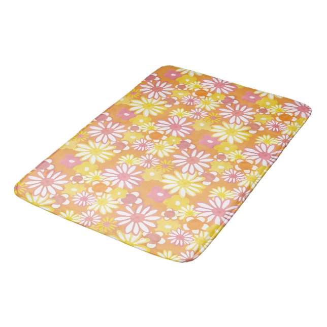 Alfombrilla De Baño Summer Daisies Bath Mat (Angular)