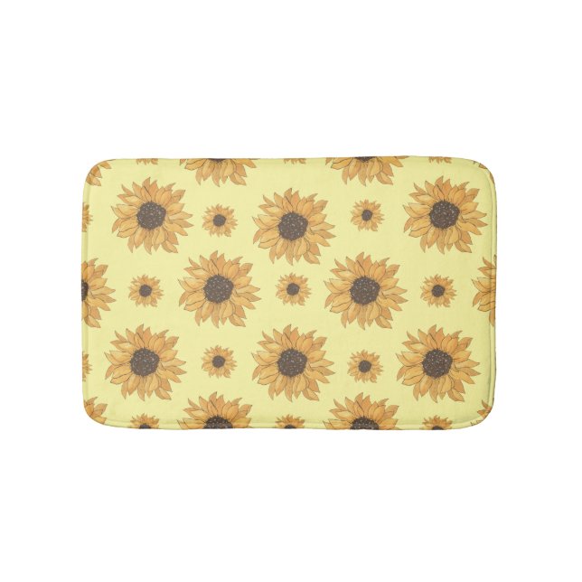 Alfombrilla De Baño Sunflower (Anverso)