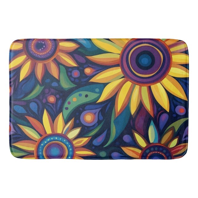 Alfombrilla De Baño Sunflower (Anverso)