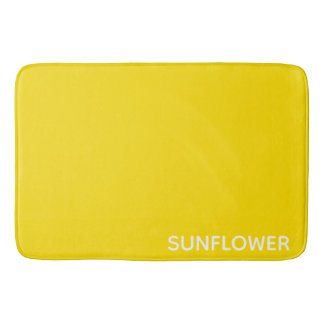 Alfombrilla De Baño Sunflower Yellow Colour Name