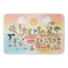 Alfombrilla De Baño Sunny SoCal Bath Mat