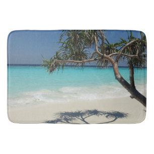 Alfombrilla De Baño Sunny Tropical Beach Ocean Paradise