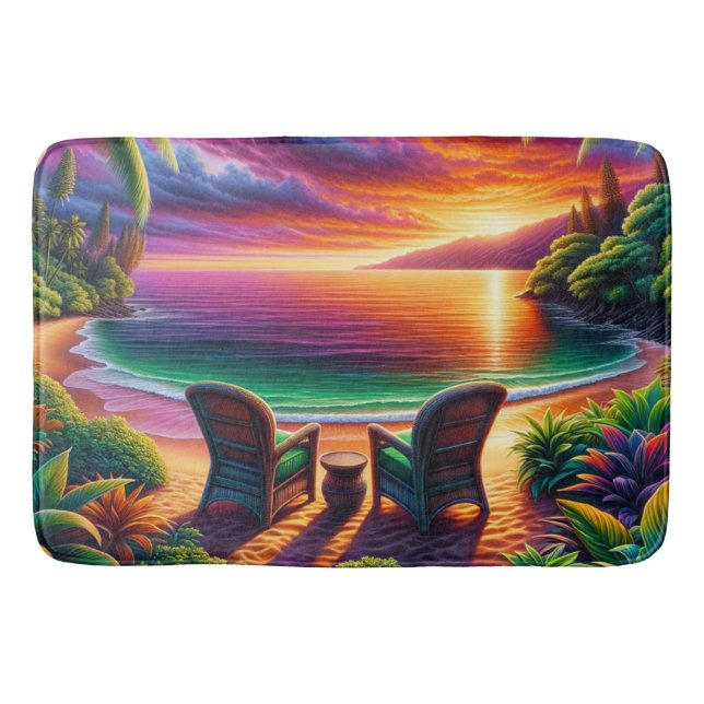 Alfombrilla De Baño Sunset (Anverso)