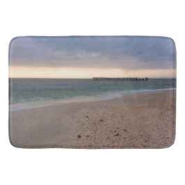 Alfombrilla De Baño Sunset de la isla Gasparilla