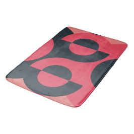 Alfombrilla De Baño Sunset de verano moderno de mediados del siglo