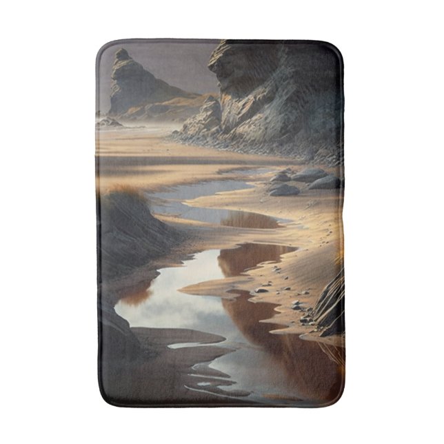 Alfombrilla De Baño Sunset Shore (Frente vertical)
