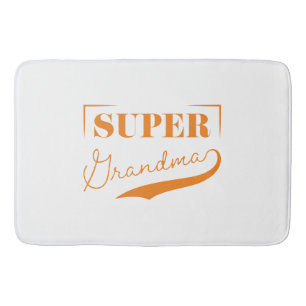 Alfombrilla De Baño Super Abuela